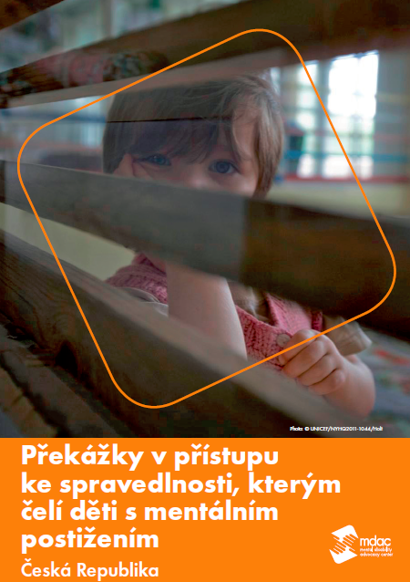 Front coveR: Access to justice for children with mental disabilities - Factsheet - Czech Republic