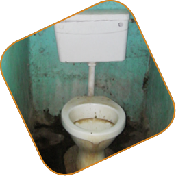 Photo: Toilet in the male psychiatric ward in Chipata hospital. 26 October 2012 © MDAC